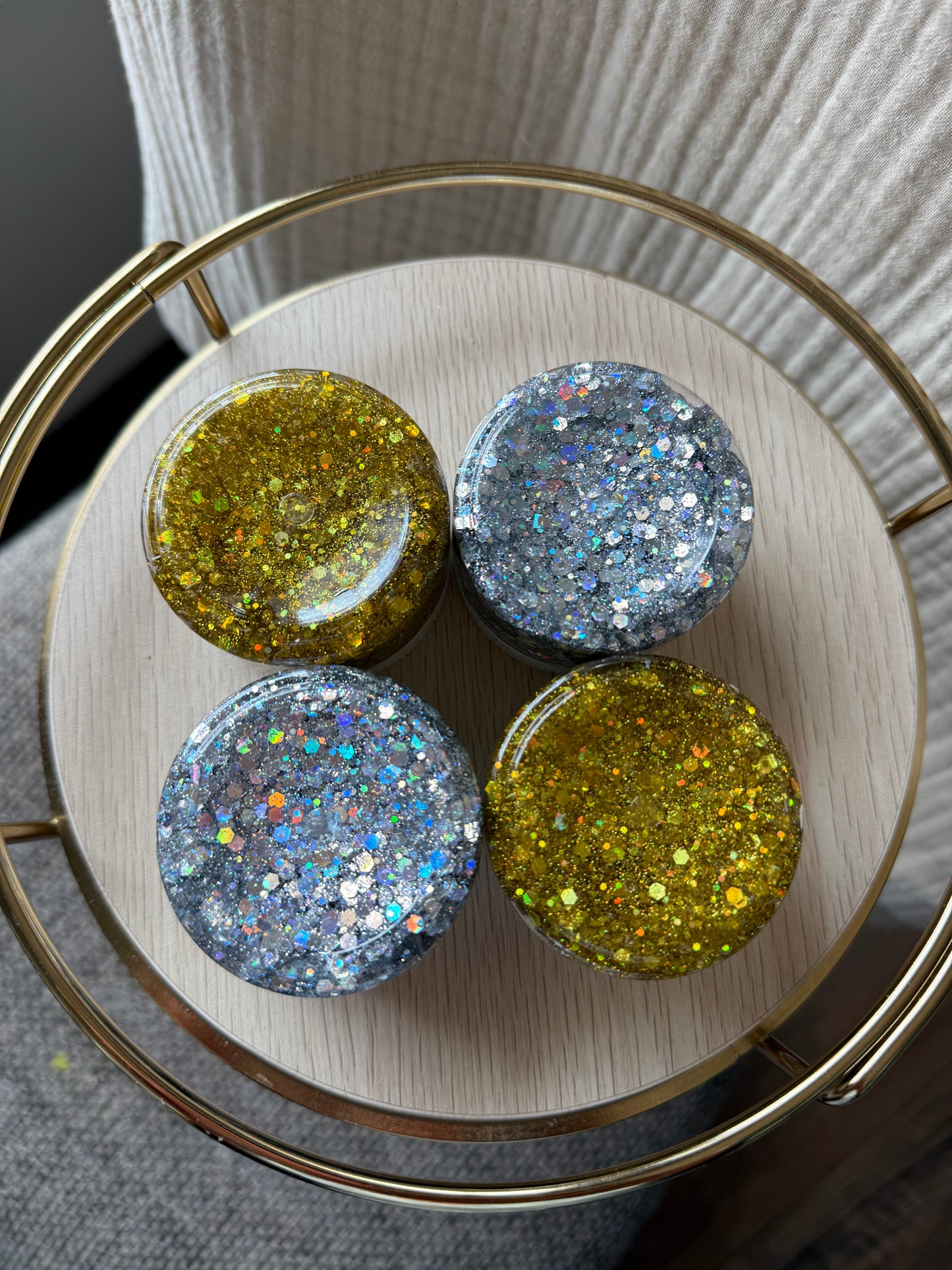 Glitter Hair Gel