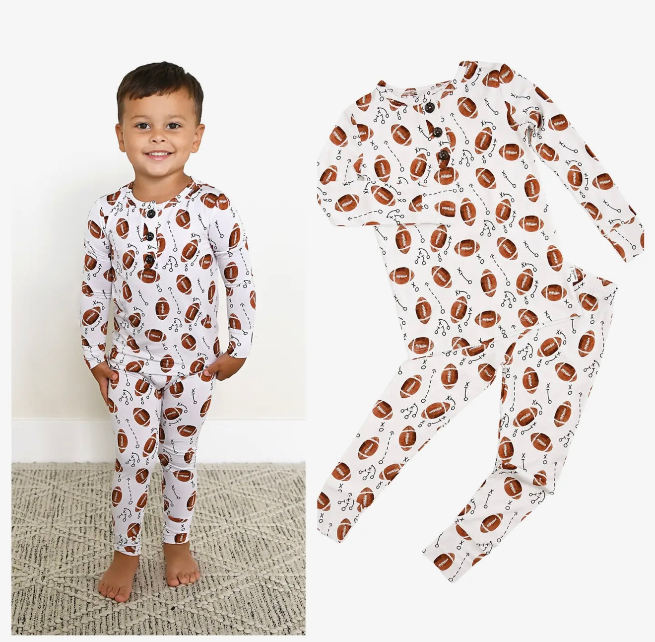 Brady Football Two-piece