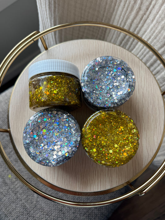 Glitter Hair Gel