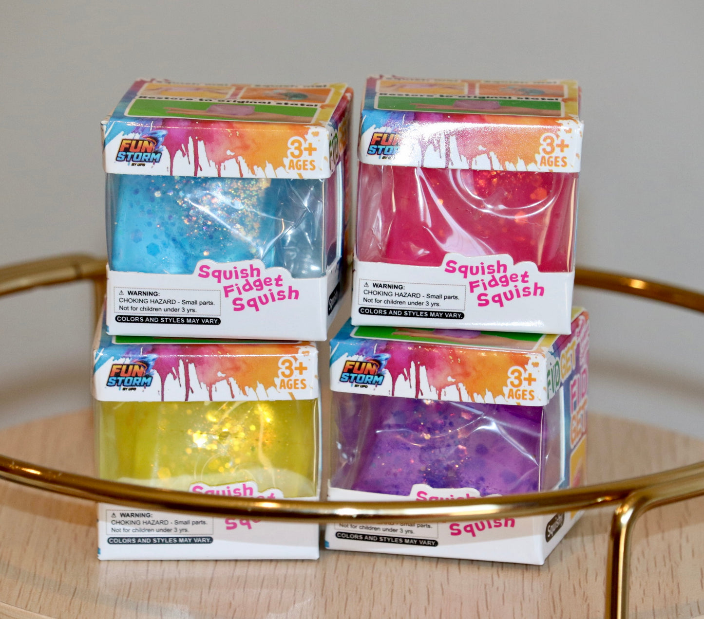 Glitter Ice Cubes