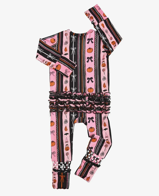 Lydia Ruffle Zip